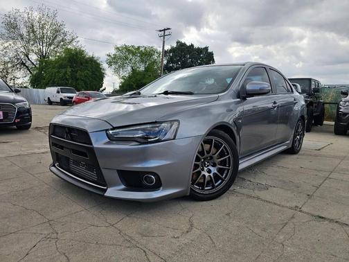 Mercury Gray 2015 Mitsubishi Lancer Evolution Final Edition