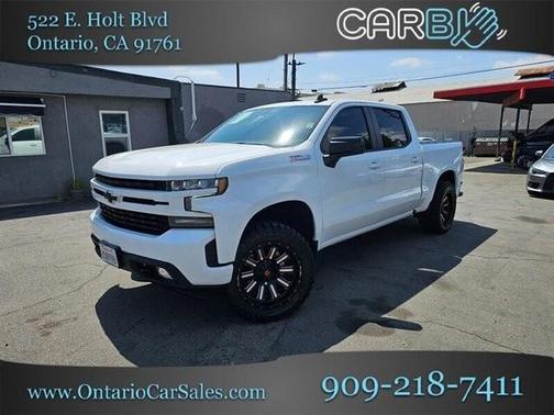 Summit White / White 2021 Chevrolet Silverado 1500 RST