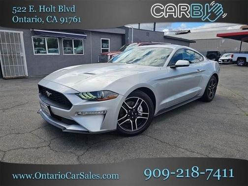 Ingot Silver Metallic 2019 Ford Mustang EcoBoost Premium