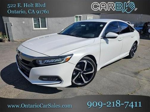 Platinum White Pearl 2018 Honda Accord Sport