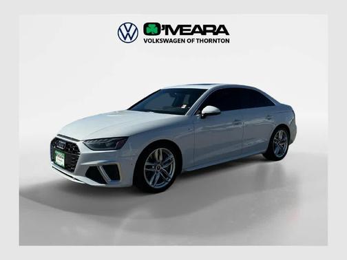 Glacier White Metallic 2023 Audi A4 45 S line Premium