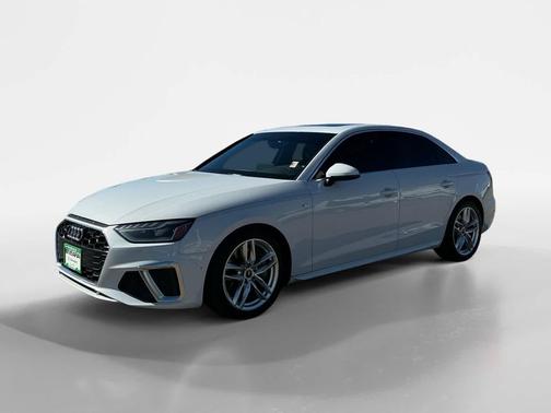 Glacier White Metallic 2023 Audi A4 45 S line Premium
