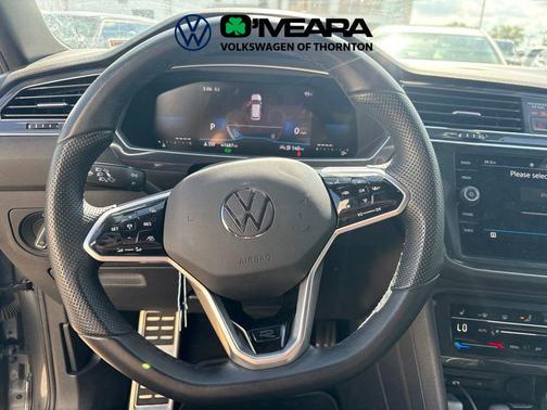 Platinum Gray Metallic 2023 Volkswagen Tiguan 2.0T SE R-Line Black 4MOTION