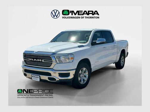 Bright White Clearcoat 2024 RAM 1500 Laramie