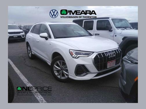Arkona White 2025 Audi Q3 Premium 45 TFSI S line quattro Tiptronic