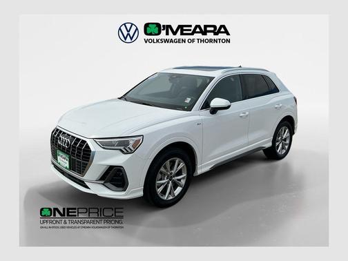 Arkona White 2025 Audi Q3 Premium 45 TFSI S line quattro Tiptronic