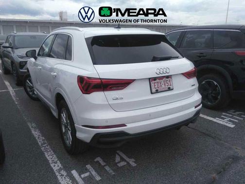 Arkona White 2025 Audi Q3 Premium 45 TFSI S line quattro Tiptronic