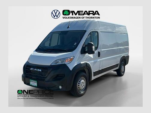 Bright White Clearcoat 2025 RAM ProMaster 2500 High Roof