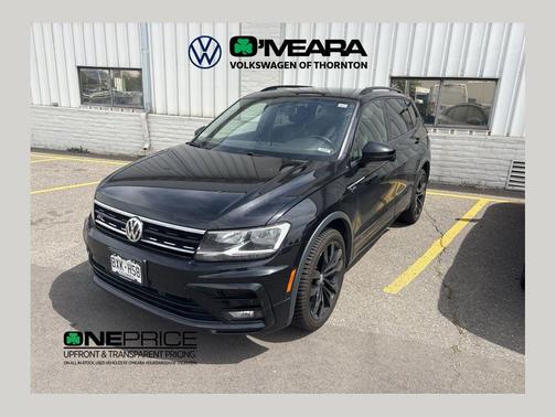Deep Black Pearl 2020 Volkswagen Tiguan 2.0T SE R-Line Black 4MOTION