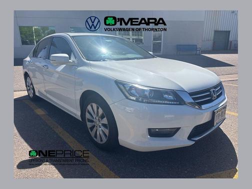 White Orchid Pearl 2015 Honda Accord EX-L