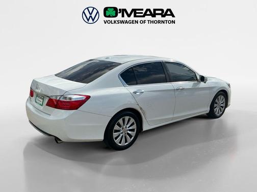 White Orchid Pearl 2015 Honda Accord EX-L