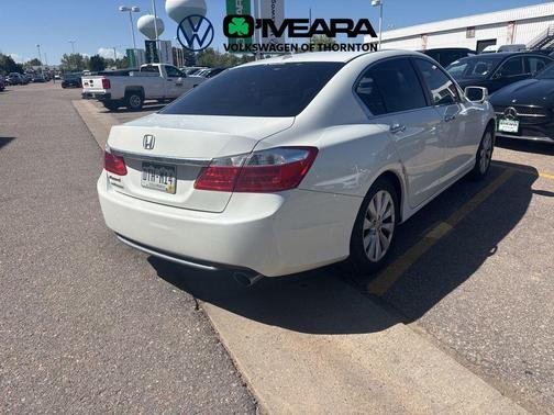White Orchid Pearl 2015 Honda Accord EX-L