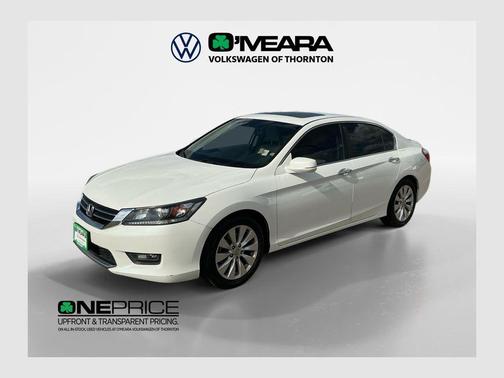 White Orchid Pearl 2015 Honda Accord EX-L
