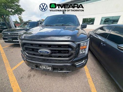 Agate Black Metallic 2022 Ford F-150 XLT