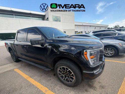 Agate Black Metallic 2022 Ford F-150 XLT