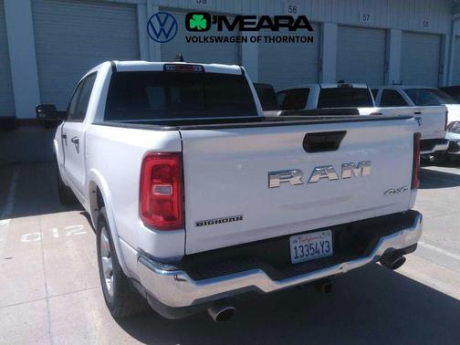 Bright White Clearcoat 2025 RAM 1500 Big Horn/Lone Star