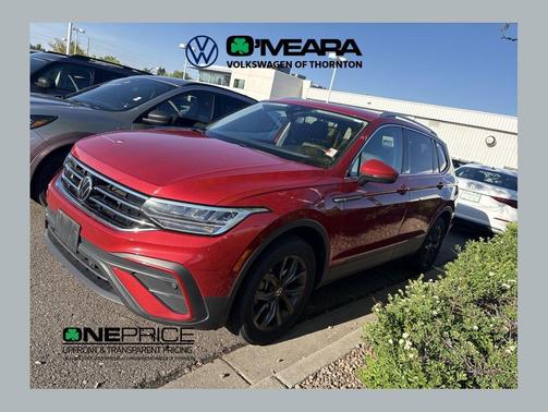 Kings Red Metallic 2023 Volkswagen Tiguan 2.0T SE 4MOTION