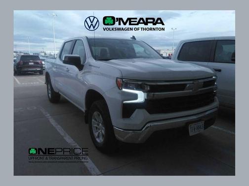 Summit White 2025 Chevrolet Silverado 1500 LT