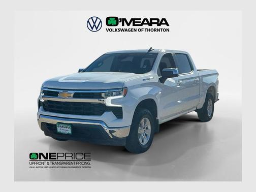 Summit White 2025 Chevrolet Silverado 1500 LT