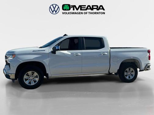 Summit White 2025 Chevrolet Silverado 1500 LT