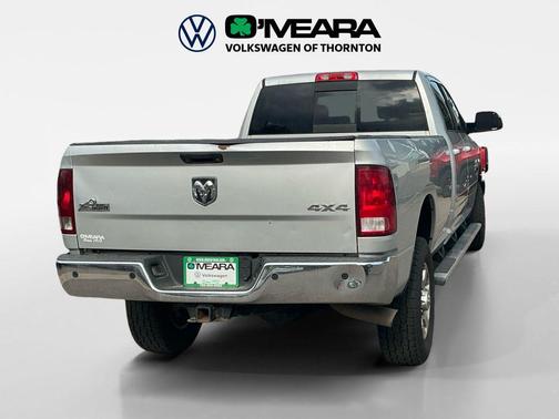 Bright Silver Metallic Clearcoat 2017 RAM 2500 Big Horn Crew Cab 4x4 8' Box