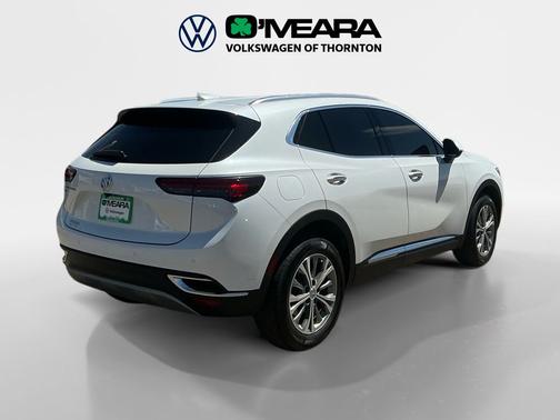 White Frost Tricoat 2023 Buick Envision Preferred