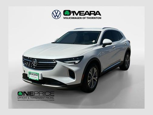 White Frost Tricoat 2023 Buick Envision Preferred