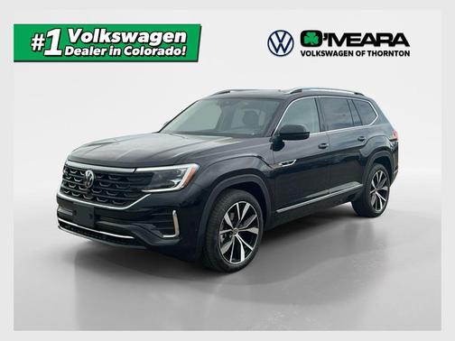 Deep Black Pearl 2026 Volkswagen Atlas 2.0T SEL Premium R-Line 4MOTION