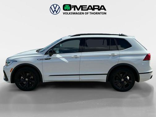 Opal White Pearl 2024 Volkswagen Tiguan 2.0T SE R-Line Black 4MOTION