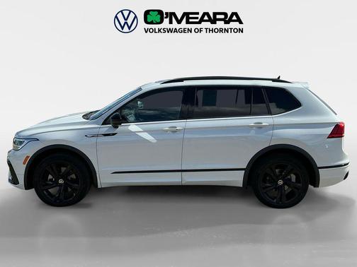 Opal White Pearl 2024 Volkswagen Tiguan 2.0T SE R-Line Black 4MOTION