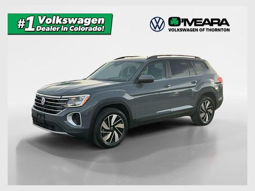 Pure Gray 2026 Volkswagen Atlas 2.0T SE w/Technology 4MOTION