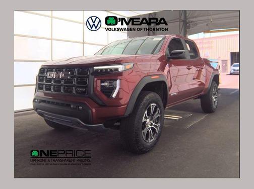 Volcanic Red Tintcoat 2024 GMC Canyon AT4