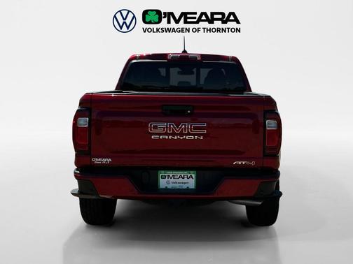 Volcanic Red Tintcoat 2024 GMC Canyon AT4