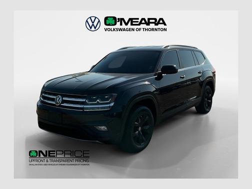 Pearl Black 2019 Volkswagen Atlas 3.6L V6 SE