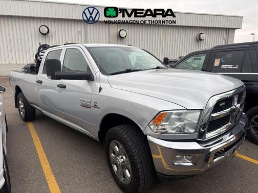 Bright Silver Metallic Clearcoat 2018 RAM 3500 Tradesman Crew Cab 4x4 8' Box