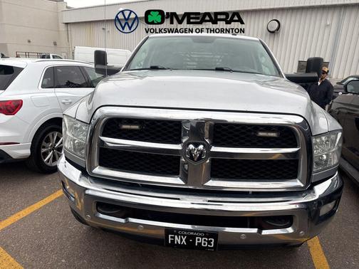 Bright Silver Metallic Clearcoat 2018 RAM 3500 Tradesman Crew Cab 4x4 8' Box