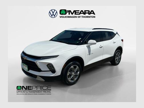 Summit White 2024 Chevrolet Blazer 2LT
