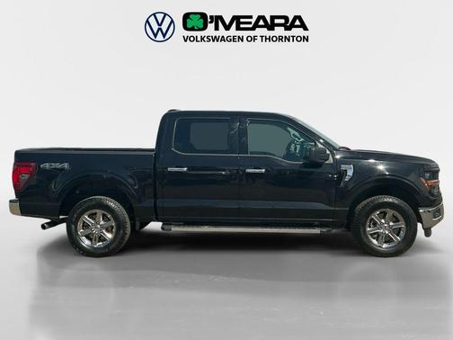 Agate Black Metallic 2025 Ford F-150 XLT