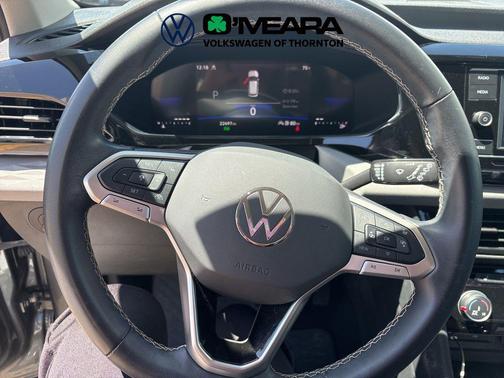 Platinum Gray Metallic 2024 Volkswagen Taos 1.5T S