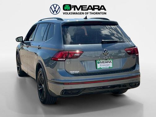 Platinum Gray Metallic 2023 Volkswagen Tiguan 2.0T SE R-Line Black 4MOTION