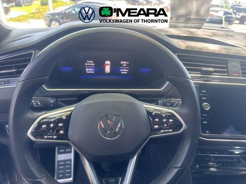 Platinum Gray Metallic 2023 Volkswagen Tiguan 2.0T SE R-Line Black 4MOTION