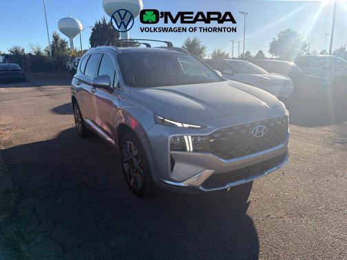 Shimmering Silver 2023 Hyundai SANTA FE Calligraphy