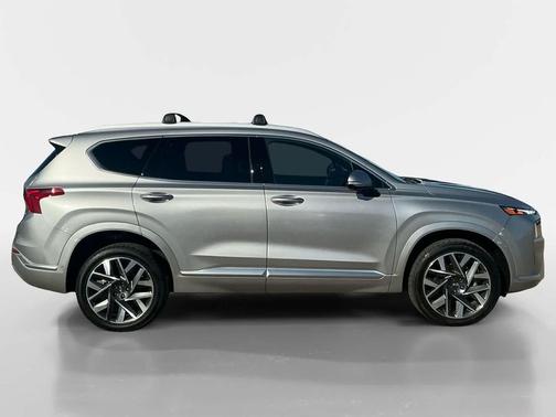 Shimmering Silver 2023 Hyundai SANTA FE Calligraphy