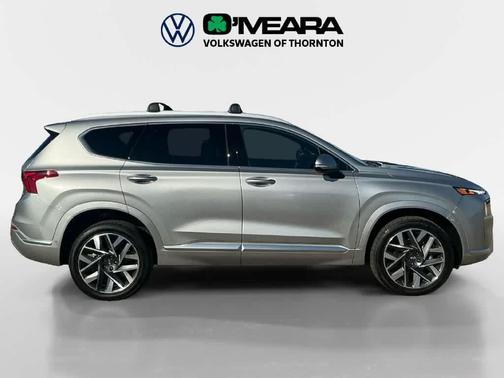 Shimmering Silver 2023 Hyundai SANTA FE Calligraphy