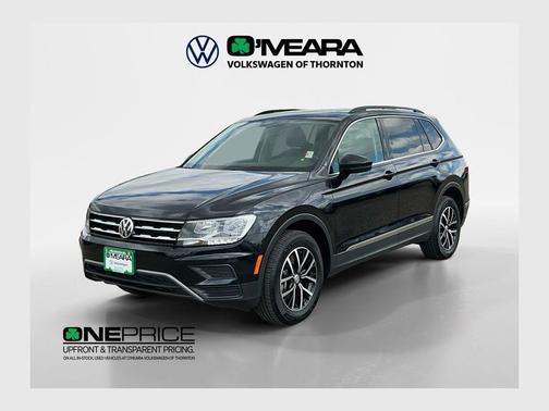 Deep Black 2021 Volkswagen Tiguan 2.0T SE 4MOTION