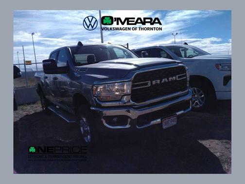 Billet Silver Metallic Clearcoat 2024 RAM 2500 Big Horn Crew Cab 4x4 6'4' Box