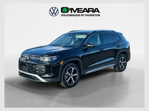 deep black pearl 2026 Volkswagen Tiguan 2.0T SE 4MOTION