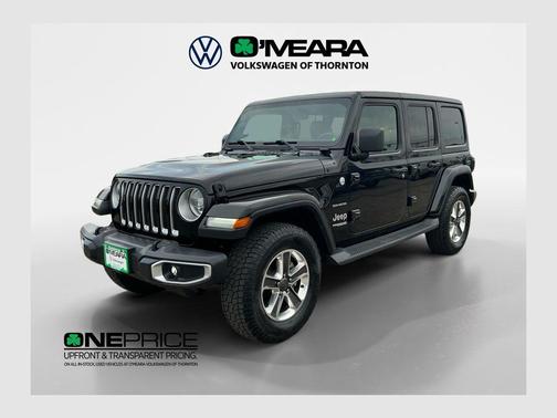 Black Clearcoat 2019 Jeep Wrangler Unlimited Sahara
