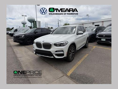 Alpine White 2019 BMW X3 sDrive30i