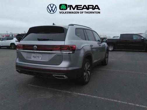 Silver Mist Metallic 2025 Volkswagen Atlas 2.0T SE w/Technology 4MOTION